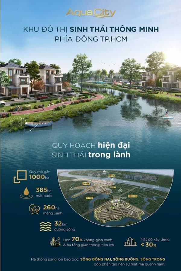 Chủ đầu tư dự án Aqua City là ai? Có nên đầu tư dự án Aqua City? 3 Siêu dự án Aqua City - Đô thị sinh thái thông minh