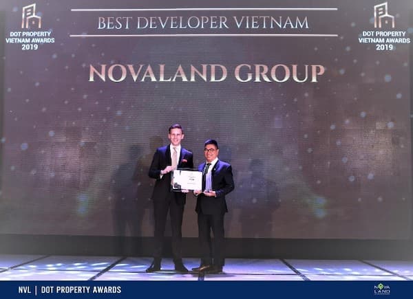 Chủ đầu tư dự án Aqua City là ai? Có nên đầu tư dự án Aqua City? 2 Tập đoàn NovaLand đạt hạng mục Best Developer Vietnam năm 2019
