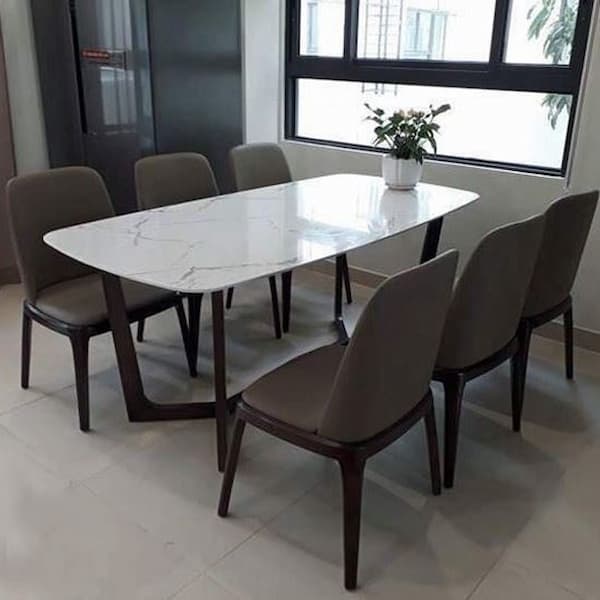 Bộ bàn ăn 10 ghế bằng đá có thực sự đáng tiền? - Nội Thất Iris 2 Bộ bàn ăn 10 ghế bằng đá có thực sự đáng tiền? - Nội Thất Iris