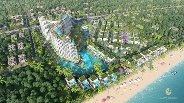 Tiến độ Charm Resort Hồ Tràm cập nhật mới nhất 2023