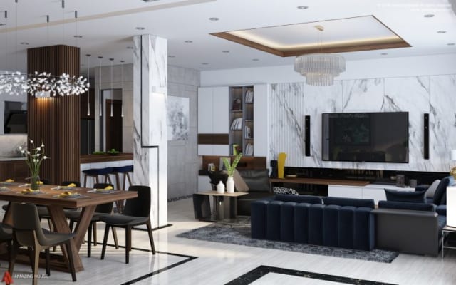 Không gian tuyệt đỉnh của song lập Vinhomes Dream City