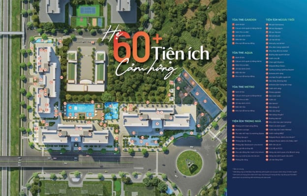 Hình 1: The Sola Park có tiện ích nội khu đa dạng